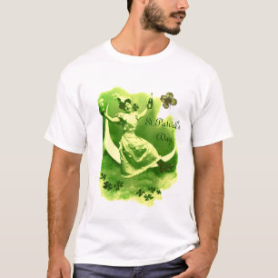 CAMISETA DÍA DE SAN PATRICIOS DAMA DE LA LUNA CON MONOGRAMA