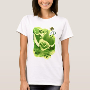 CAMISETA DÍA DE SAN PATRICIOS DAMA DE LA LUNA CON MONOGRAMA