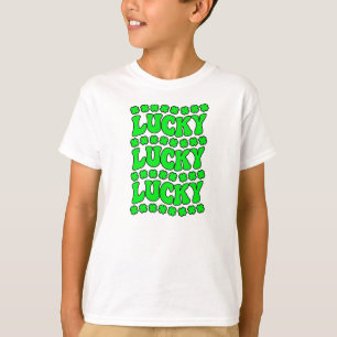 Camiseta DÍA DE SAN PATRICK, Afortunado, Afortunado, Afortu