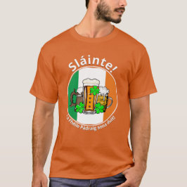 Camiseta DÍA DE SAN PATRICKS: Unisex de la bandera irlandes