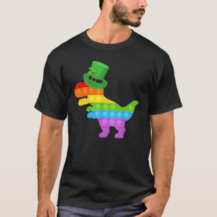 Camiseta Día de San Patricku2019 Pop It Fidget Toy Leprecha