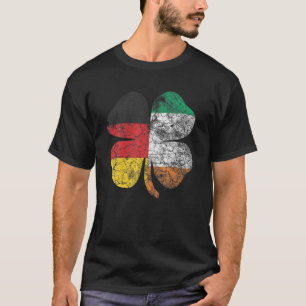 Camiseta Día de San Patrón Alemania Bandera Irlanda Alem
