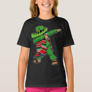 Camiseta Día de San Patrón - Dabbing irlandés mexicano