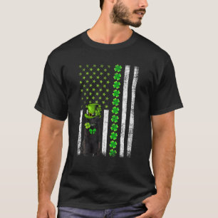 Camiseta Día de San Patrón de Perro de Terranova, Bandera A