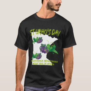 Camiseta Día de San Urhos Uvas de viña Minnesota