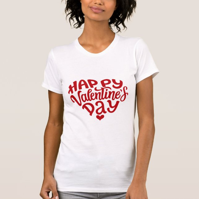 Camiseta día de San Valentín 2024 14 febrero (Anverso)