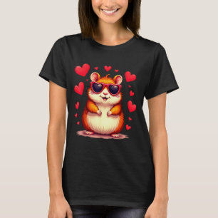 Camiseta Día de San Valentín Amante de la marmota divertida