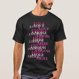 CAMISETA DÍA DE SAN VALENTÍN AMOR ALREDEDOR DEL MUNDO