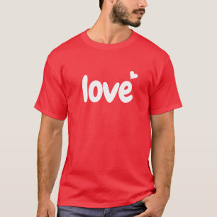 Camiseta Día de San Valentín Corazón Amor