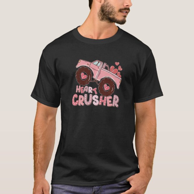 Camiseta Día de San Valentín Cute Gi de Crusher de la camio (Anverso)