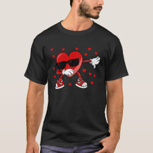 Camiseta Día de San Valentín Dabbing Heart Funny Dab Dance
