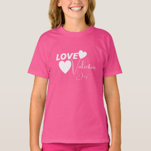 Camiseta Día de San Valentín de amor romántico