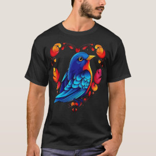Camiseta Día de San Valentín de Bluebird Oriental
