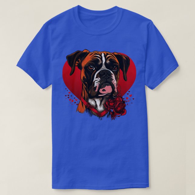 Camiseta Día de San Valentín de Boxer 3 (Diseño del anverso)
