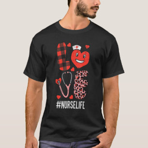 Camiseta Día de San Valentín de enfermería de amor Scrub Va