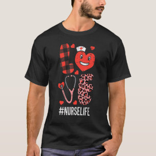 Camiseta Día de San Valentín de enfermería de amor Scrub Va