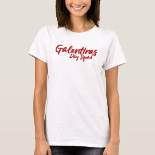 Camiseta Día de San Valentín de Galentines Day Squad BFF