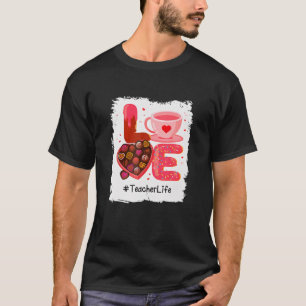 Camiseta Día de San Valentín de la vida del profesor de amo