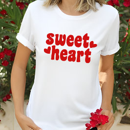 Camiseta Día de San Valentín de las mujeres modernas de Swe