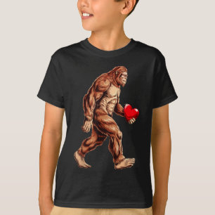 Camiseta Día de San Valentín de los niños de los niños Sasq