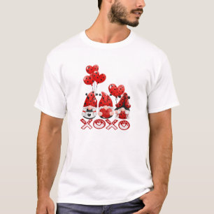 Camiseta Día de San Valentín de Love Gnome, Love Valentine 