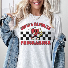 Camiseta Día de San Valentín de programación, Valentine Com