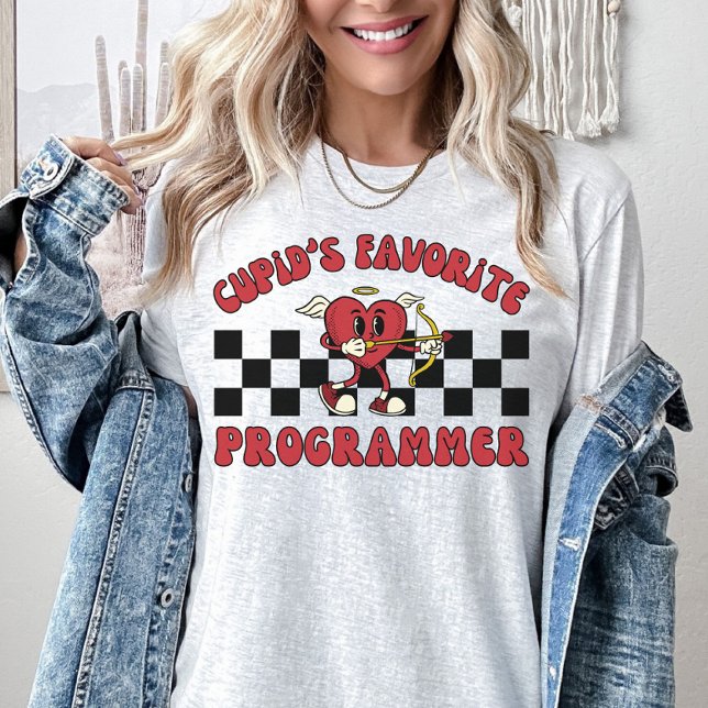 Camiseta Día de San Valentín de programación, Valentine Com (Subido por el creador)