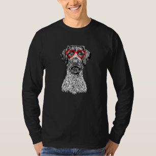 Camiseta Día de San Valentín de punteros con cable alemán m