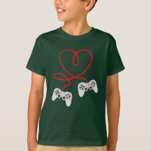 Día de San Valentín De Video Gamer Con Corazón De 