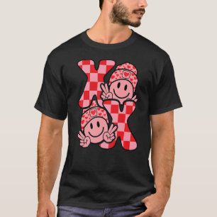 Camiseta Día de San Valentín de XOXO para parejas, novia, b