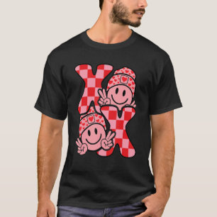 Camiseta Día de San Valentín de XOXO para parejas, novia, b
