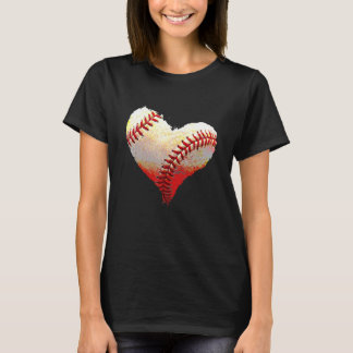 Camiseta Día de San Valentín del corazón del béisbol Deport