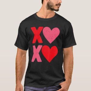 Camiseta Día de San Valentín divertida B del XOXO Hearts Hu