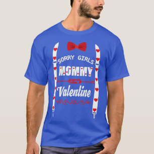 Camiseta Día de San Valentín divertida Bow Tie Presente Par