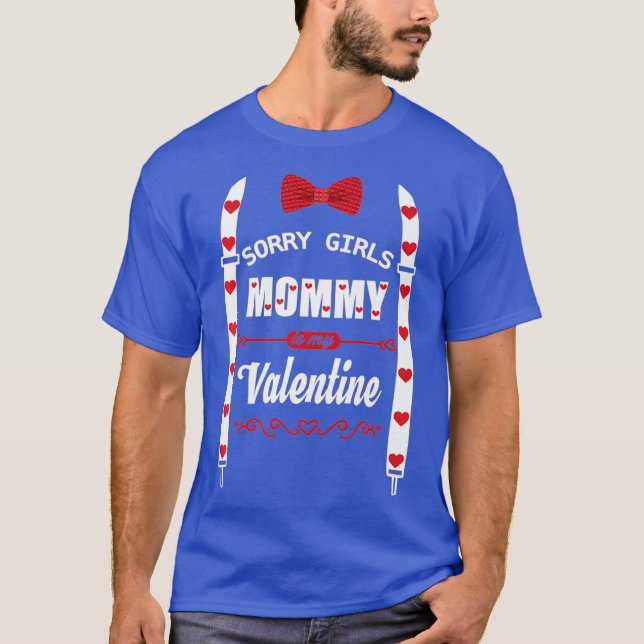 Camiseta Día de San Valentín divertida Bow Tie Presente Par (Anverso)