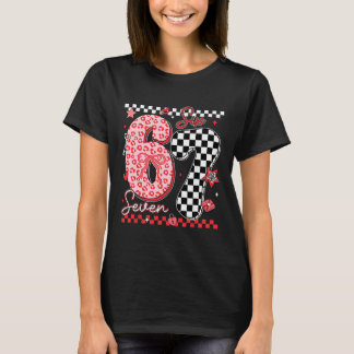 Camiseta Día de San Valentín Divertido 67 Meme Seis Siete 6