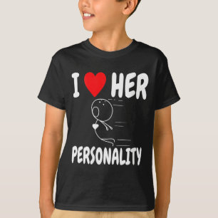 Camiseta Día de San Valentín divertido para mujeres Pareja