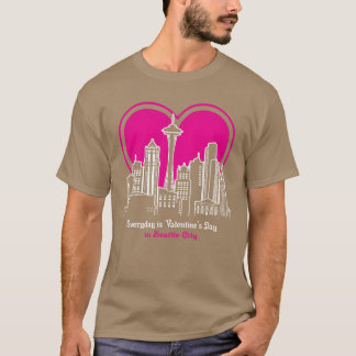 Camiseta Día de San Valentín en amigos de la ciudad de Seat