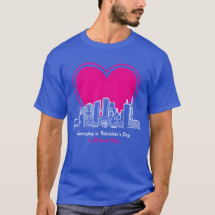 Camiseta Día de San Valentín en la ciudad de Múnich amigos