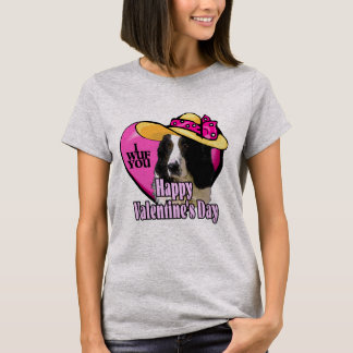 Camiseta Día de San Valentín Español Springer ingl