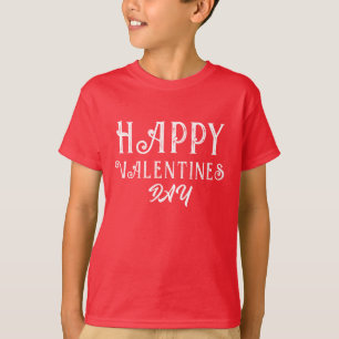 CAMISETA DÍA DE SAN VALENTÍN FELIZ TENDENCIA ROMÁNTICO VALE