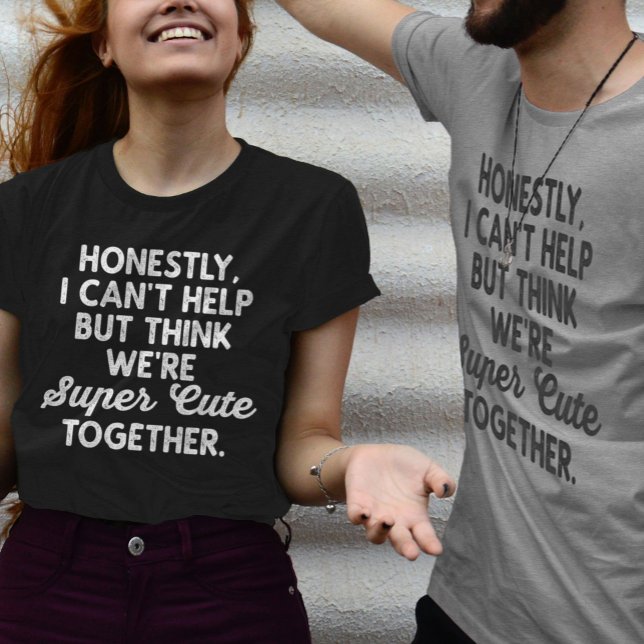 Camiseta Día de San Valentín Funny Sweet Boyfriend Girlfrie (Subido por el creador)