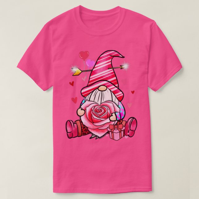 Camiseta Día de San Valentín Gnome8 (Diseño del anverso)