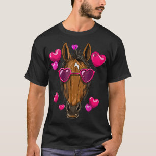 Camiseta Día de San Valentín Horse Funny Horse Lover Gift