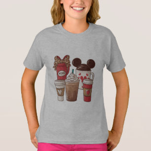 Camiseta Día de San Valentín Latte Divertido Amante del Caf