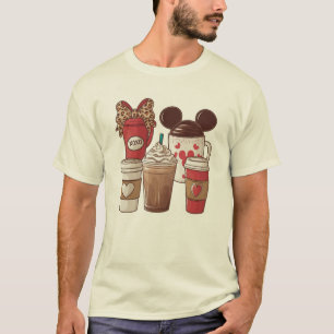 Camiseta Día de San Valentín Latte Divertido Amante del Caf