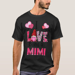 Camiseta Día de San Valentín Me Encanta Ser Un Buff Rosa Mi