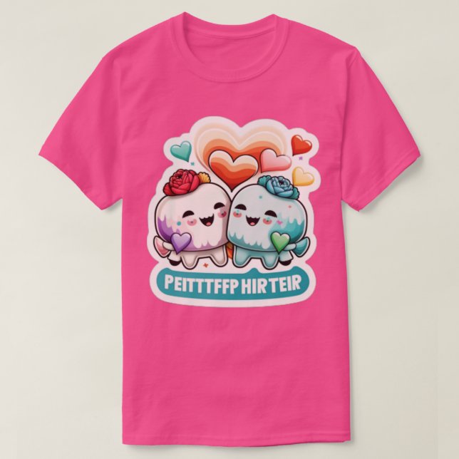 Camiseta día de San Valentín mejor junto con el amor 3 (Diseño del anverso)
