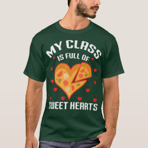 Camiseta Día de San Valentín, mi dulce equipo divertido par