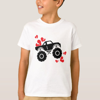 Camiseta Día de San Valentín Monster Truck